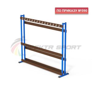 Купить Стеллаж для лыж двусторонний (на 30 пар) ЛХ2 в Багратионовске 