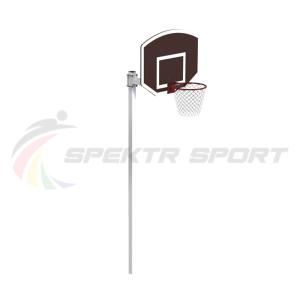 Купить Стойка стритбольная со щитом стационарная SP D 411 в Багратионовске 