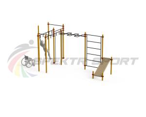 Купить Спортивный комплекс для инвалидов-колясочников WRK-D17_76mm в Багратионовске 