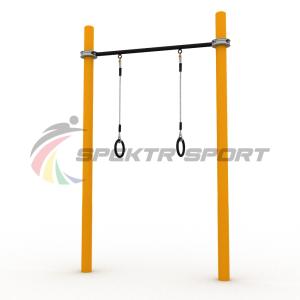 Купить Турник классический для занятий Воркаут с кольцами SP WRK-07 + Rings_76mm в Багратионовске 