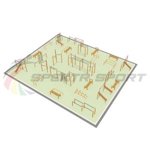 Купить Парковая площадка для Воркаут и WRK 6_76mm в Багратионовске 