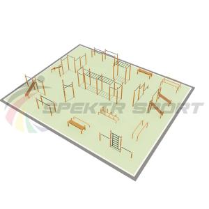 Купить Парковая площадка для Воркаут и WRK 5_76mm в Багратионовске 