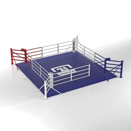 Купить Ринг боксерский напольный Totalbox на упорах 5х5м в Багратионовске 