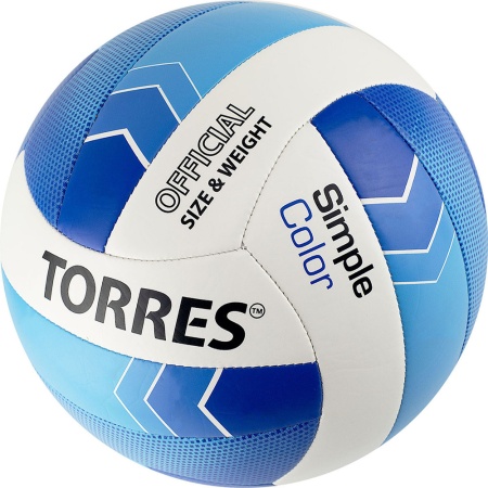Купить Мяч волейбольный Torres Simple Color любительский р.5 в Багратионовске 